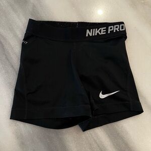 Nike Pro Women's Black Bike Shorts